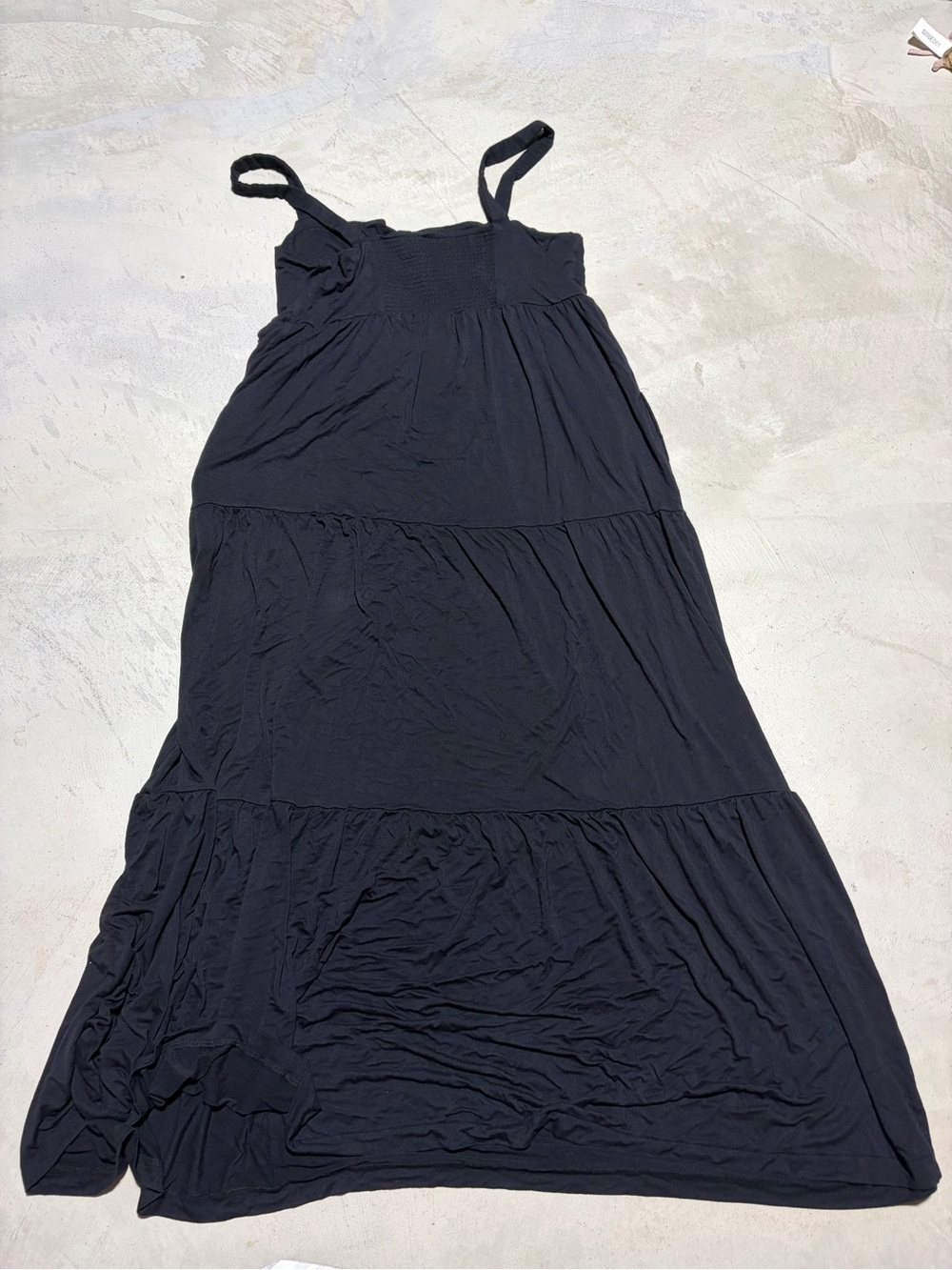 Soma weekend Black Tiered Maxi Dress XL - Picture 6 of 8